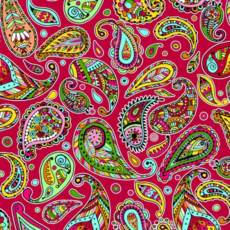 QT Fiorella 27181-R floral quilting cotton