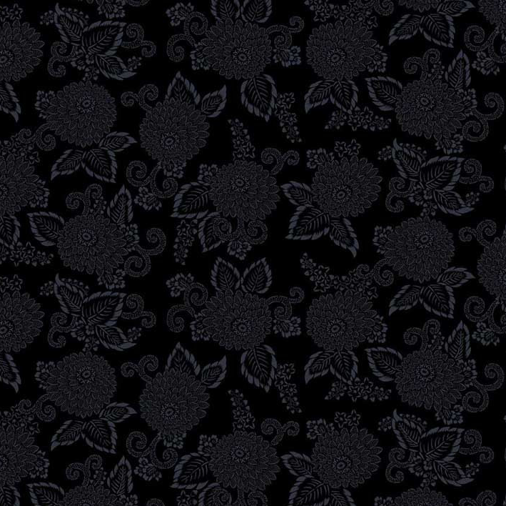 Dark Shadows Black Studio e quilting fabric