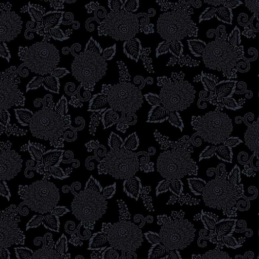 Dark Shadows Black Studio e quilting fabric
