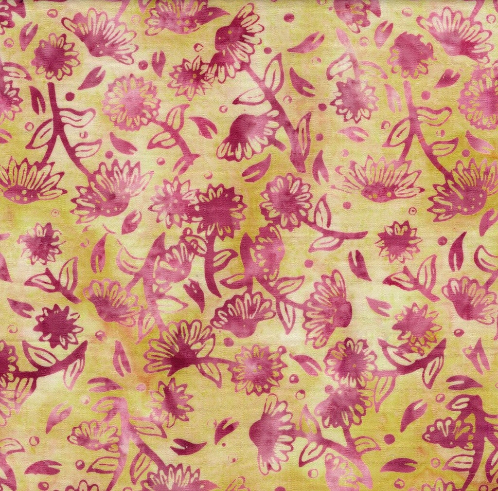 Lumin - Crazy for Daisies - Tossed Daisies Yellow Amber - Heidi Pridemore, The Whimsical Workshop