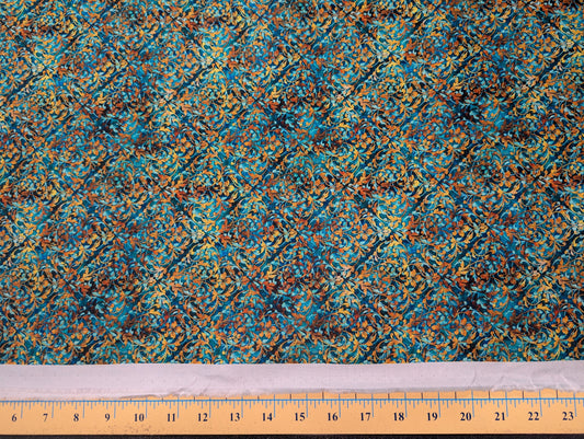 QT Pandora 27184-Q Aqua quilting cotton