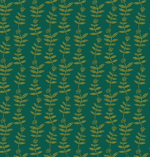 Windham Lush Life Flower Chain Teal 54718-2 quilting cotton