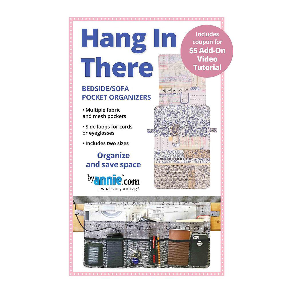 Hang In There bag pattern by ByAnnie quilting