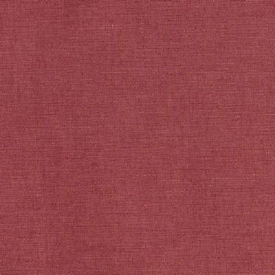 Tilda Chambray Burgundy solid woven quilting sewing fabric