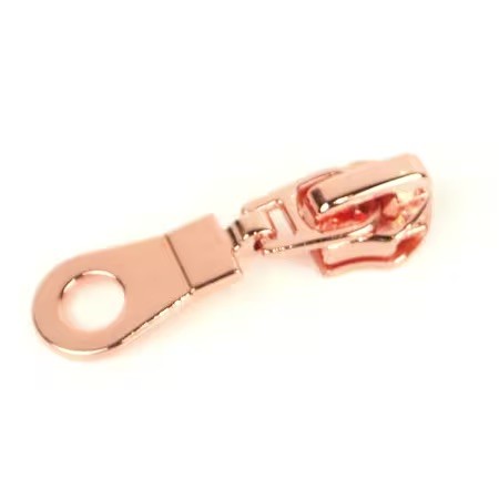 Four Donut Zipper Pulls Rose Gold