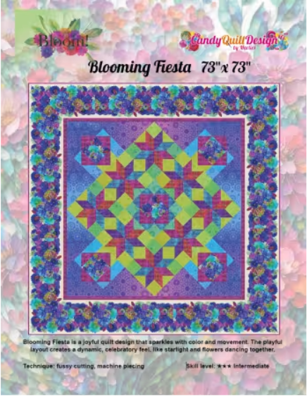 Blooming Fiesta Pattern