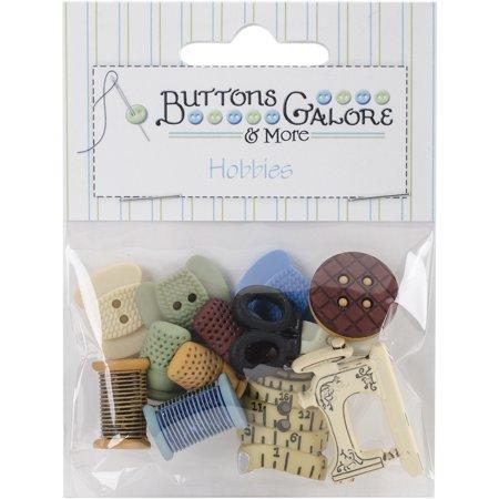 Buttons Galore BTP-4099 sewing button theme pack notion