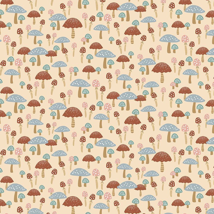 Dear Stella Cute As A Button Almond STELLA-D3227 quilting fabric