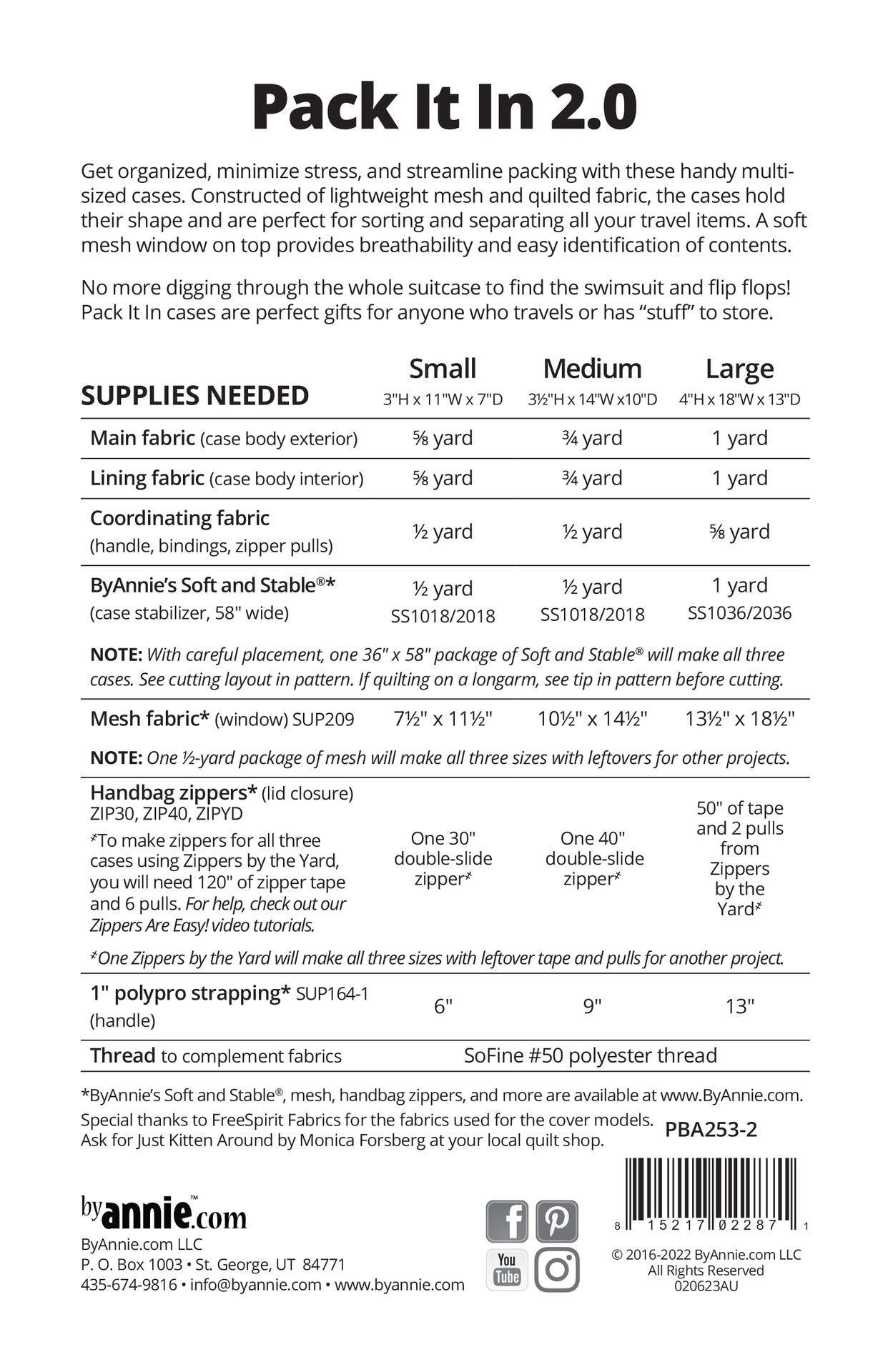 Pack It In 2.0 - Pattern