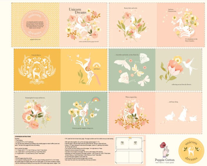 Poppie Cotton - Storybook Panel - UD25721