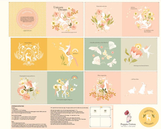 Poppie Cotton - Storybook Panel - UD25721