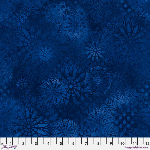 Free Spirit Designer Essentials Solid Navy Sue Penn quilting cotton