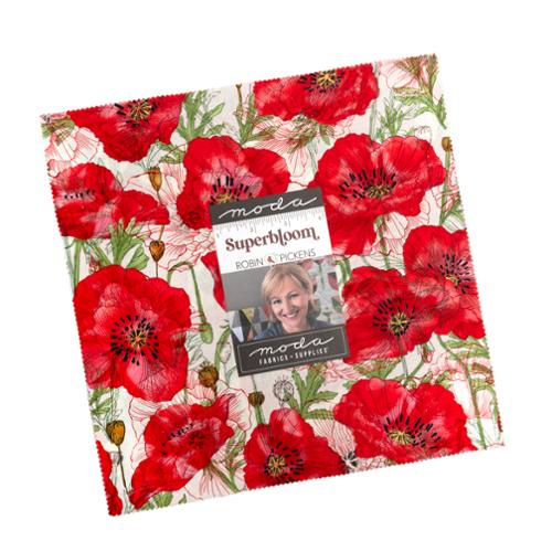 Moda - Robin Pickens Superbloom Layer Cake 42 10-inch Squares 48780LC