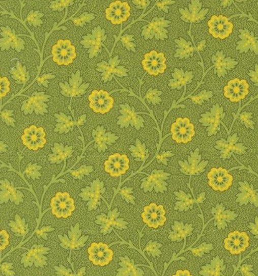 Moda Sally's Stitches New Leaf 31711-15 quilting fabric