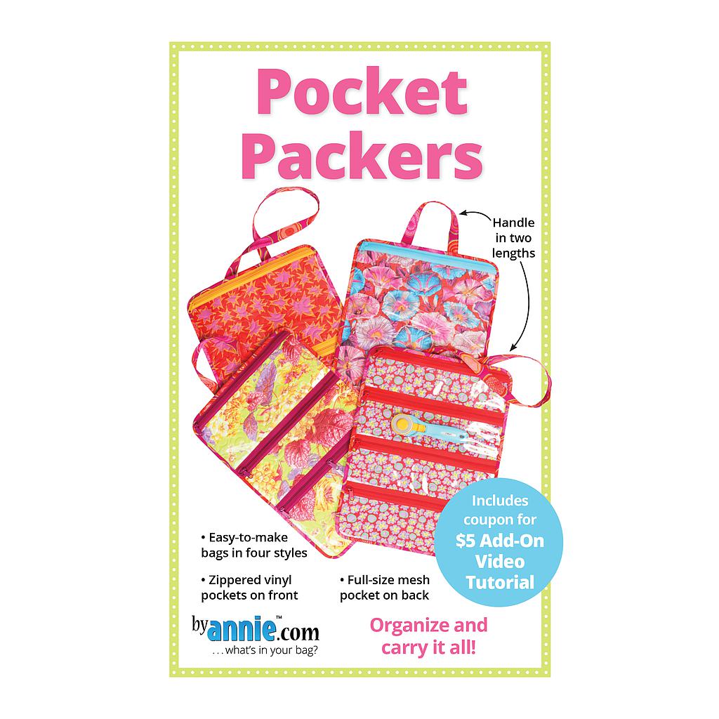 Pocket Packers bag pattern by ByAnnie quilting