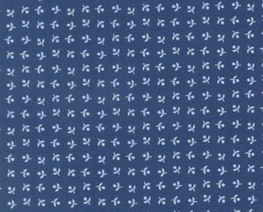 Moda Blueprint Navy 55336-16 quilting cotton