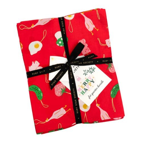 Moda Ruby Star Merry Happy Kimberly Kight 27 fat quarters bundle precut