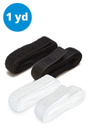 Hook and Loop Fastener 3/4 inch 1 yard White sewing velcro notion