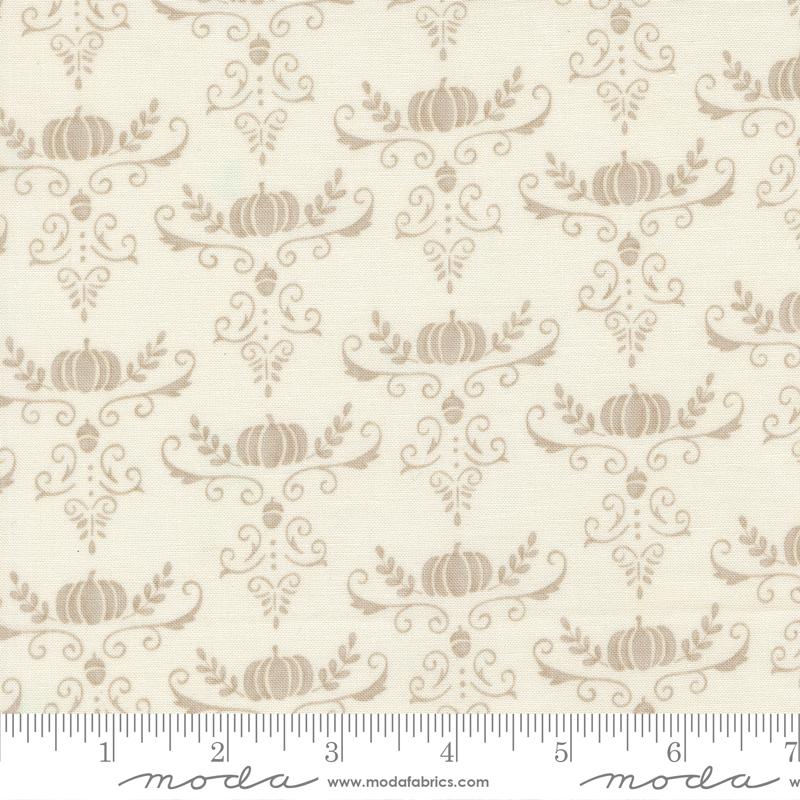 Moda I Love Fall Most Of All Deb Strain 56146 Warm White quilting fabric