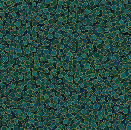 Northcott Shimmer Basics Peacock 27895M-78 quilting cotton
