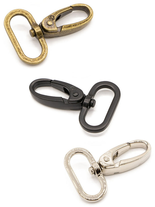 Swivel Hook - 1" - Set of Two (Antique Brass)