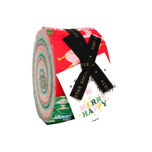Moda Ruby Star Merry Happy Kimberly Kight jelly roll strips precut