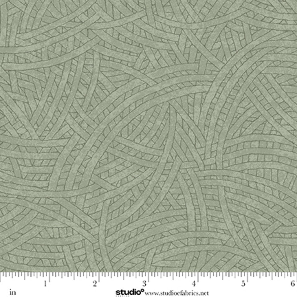 Studio E - Tangled - Chelsea DesignWorks - 8866-69 Sage