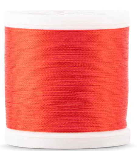 Madeira Orange Flame Polyneon 40wt thread spool no. 1878