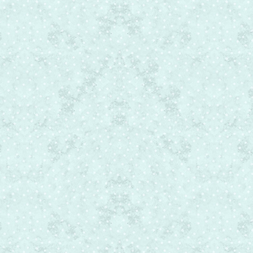 White Owl Textiles - Snowy Greetings - Susan Winget - W105-038-505 / Dots-Blue