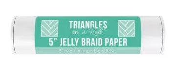 Jelly Braid Paper 5in foundation paper for quilting