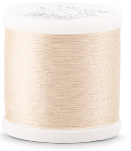 Spool of Madeira Polyneon 40wt thread in Vanilla, color 1738