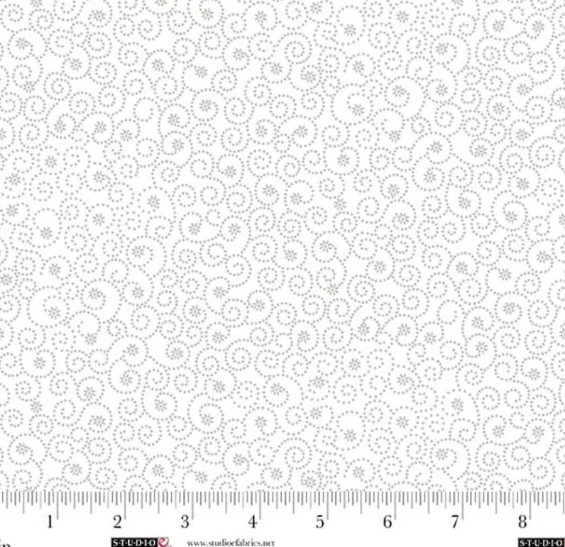 Studio E Best of Cream and Sugar Dotted Swirl 8925-01W tone-on-tone cream blender