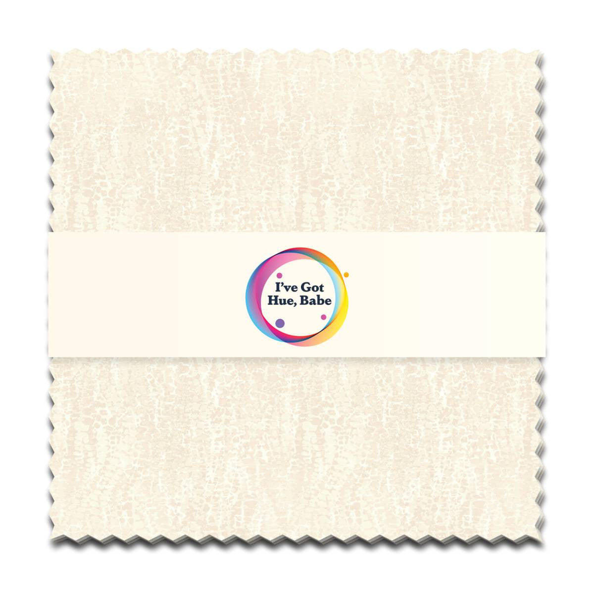 Crem de la Crem 5 inch Squares I ve Got Hue Babe precut