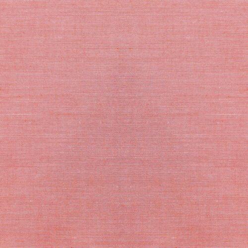 Tilda Chambray Coral solid woven quilting sewing fabric
