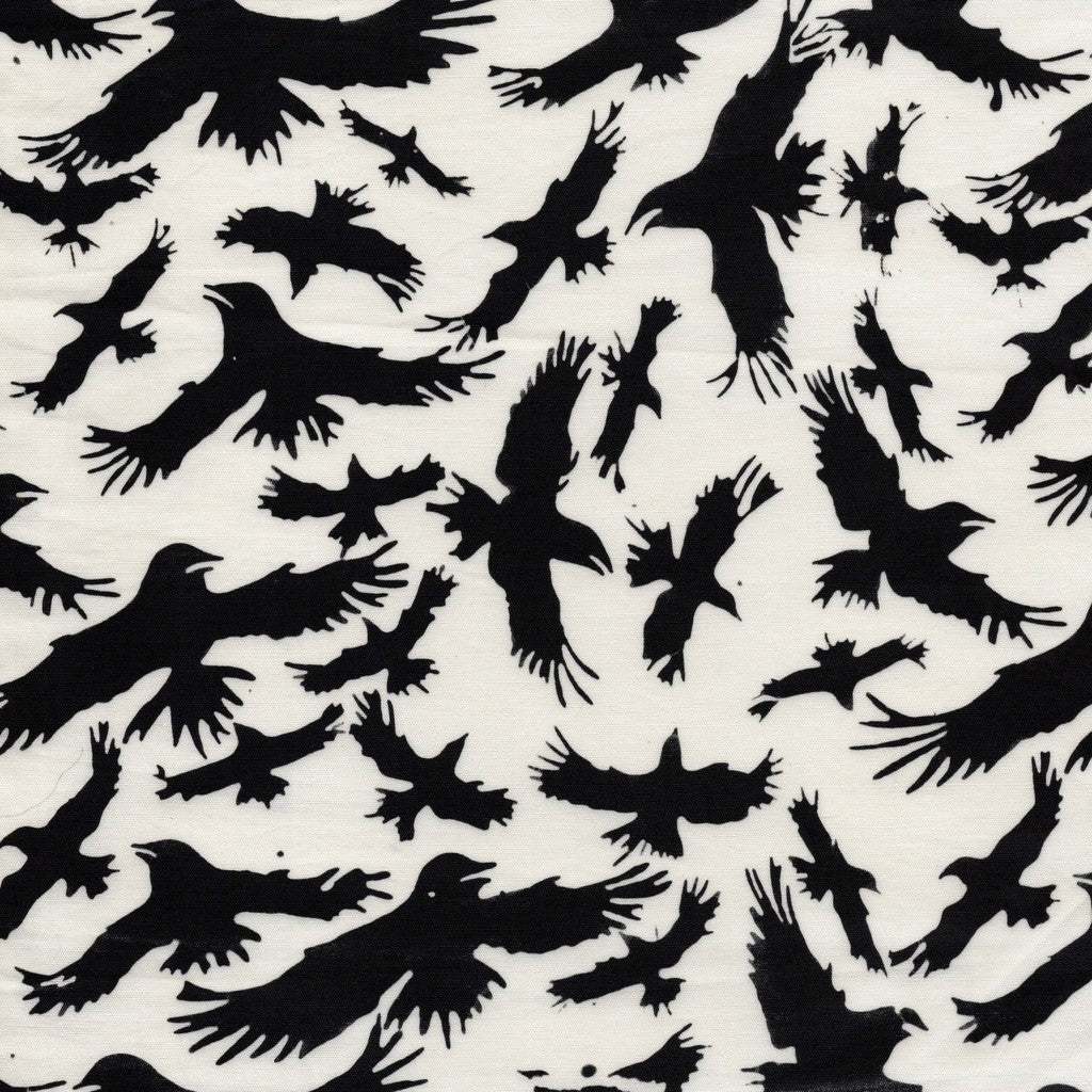 Island Batik - Boo Bash - Jerry Khiev - Ravens - White 122550700