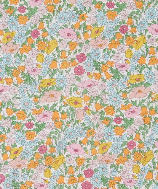 Liberty Poppy Forest C Tana Lawn quilting fabric