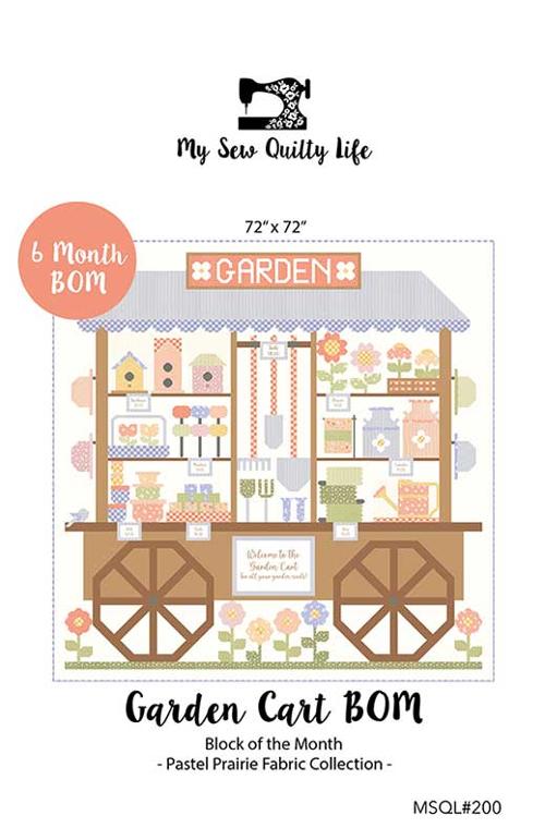 Garden Cart Pattern Moda quilting sewing pattern