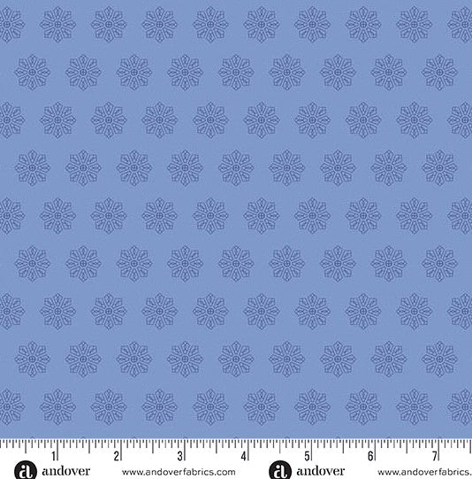 andover Denim Tiled Dresden Petals and Stitches by Stephanie Organes