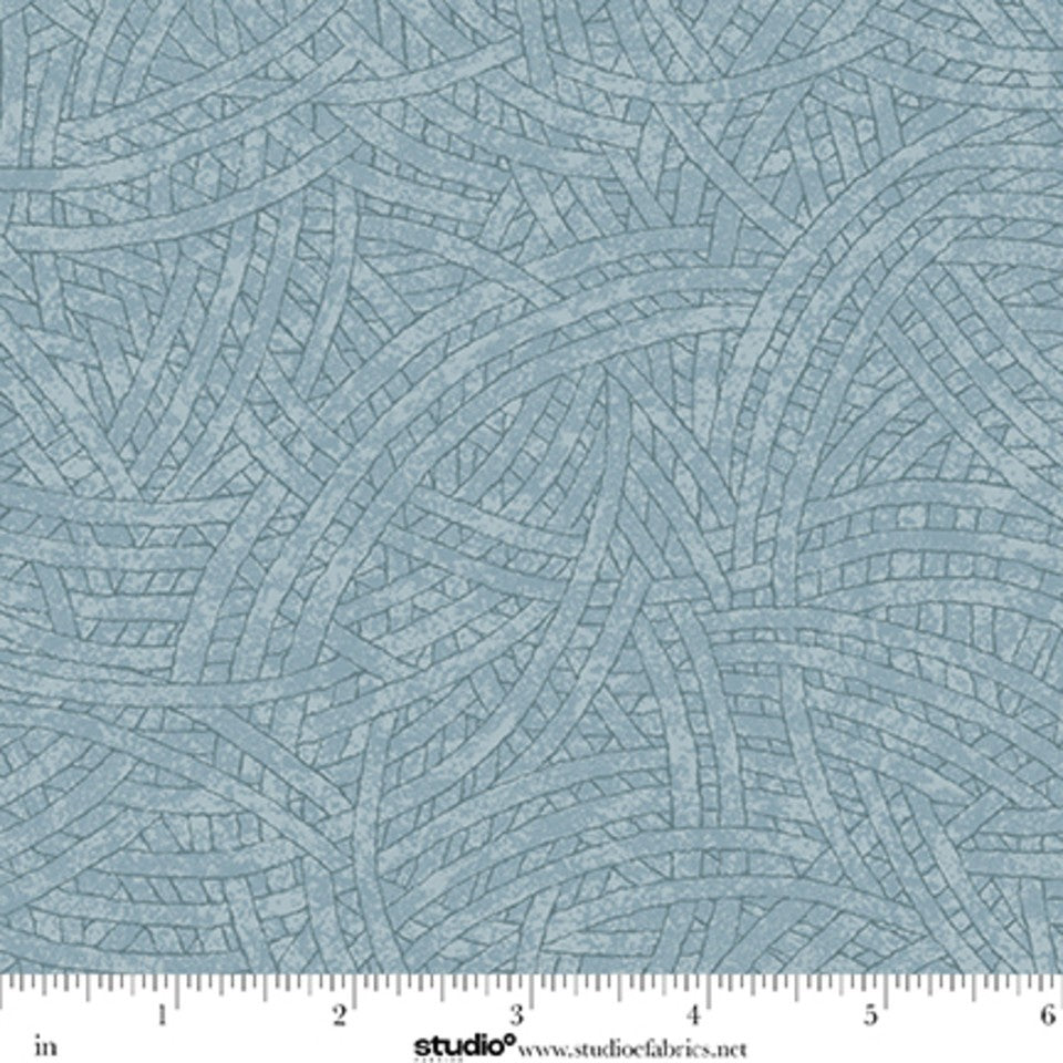 Studio E - Tangled - Chelsea DesignWorks - 8866-79 Horizon Blue