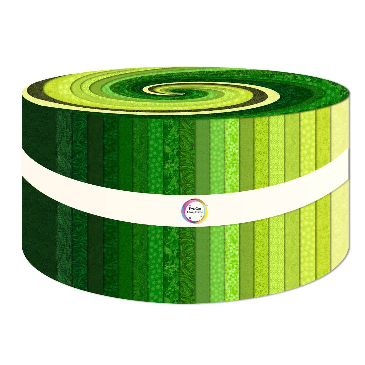 Green Giant 2.5 inch Strips I ve Got Hue Babe precut