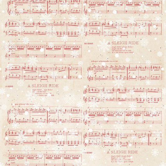 Christmas Magic 2019-41 ivory quilting cotton, soft backdrop for handwork, by Frank Garcia for Blank Quilting