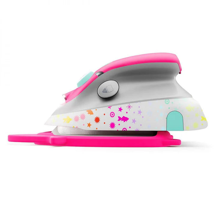 Oliso M3PRO Tula Mini Project Iron with Trivet Pink quilting iron notion