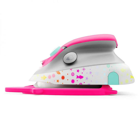 Oliso M3PRO Tula Mini Project Iron with Trivet Pink quilting iron notion