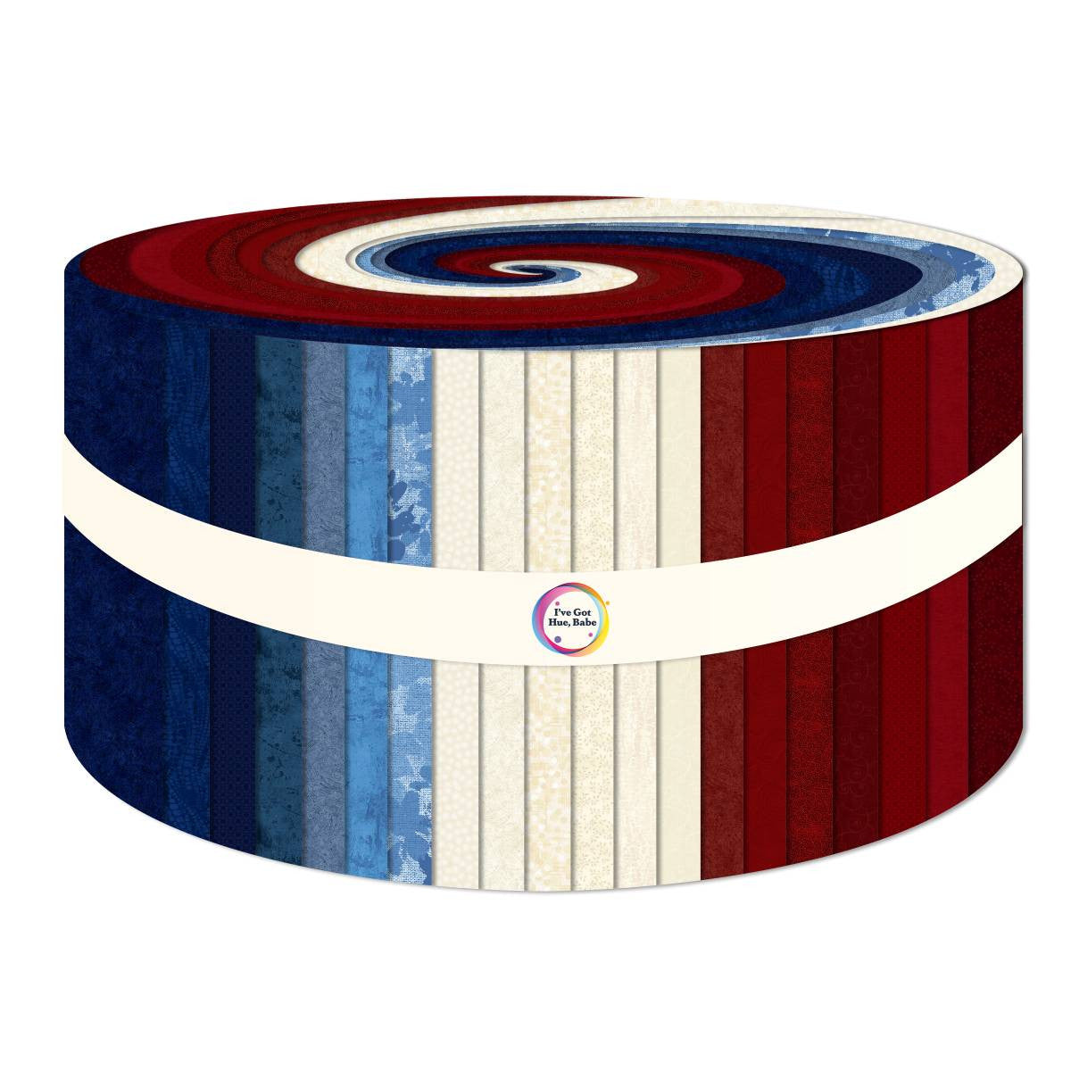 Independence 2.5 inch Strips I ve Got Hue Babe precut