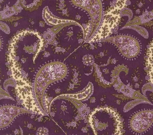 Moda Collections Essence Plum 46270-13 Howard Marcus quilting cotton fabric