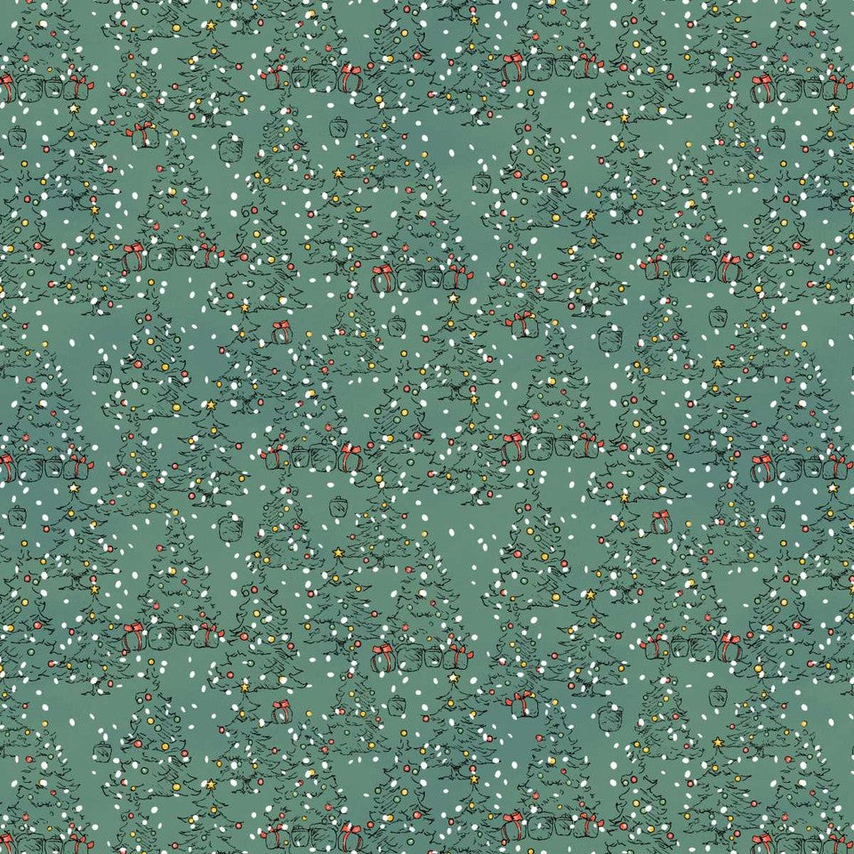 Studio E - 9106-66 Forest || Christmas at Pooh Corner