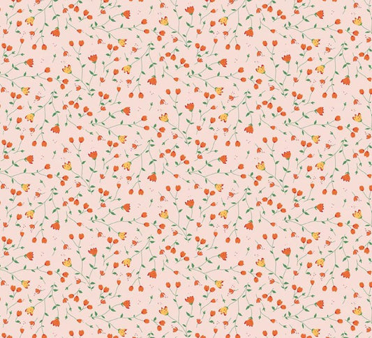 Riley Blake Serendipity 2 Floral Blush quilting cotton