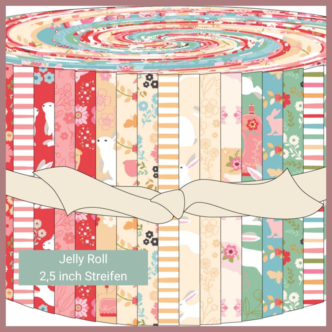 Poppies Patchwork Club Poppie Cotton precut collection