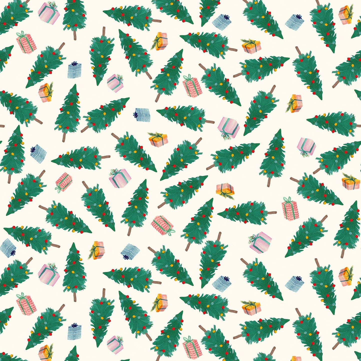Lewis and Irene - Merry Happy Christmas - Bluebellgray - Christmas Tree - Winter White - BG097