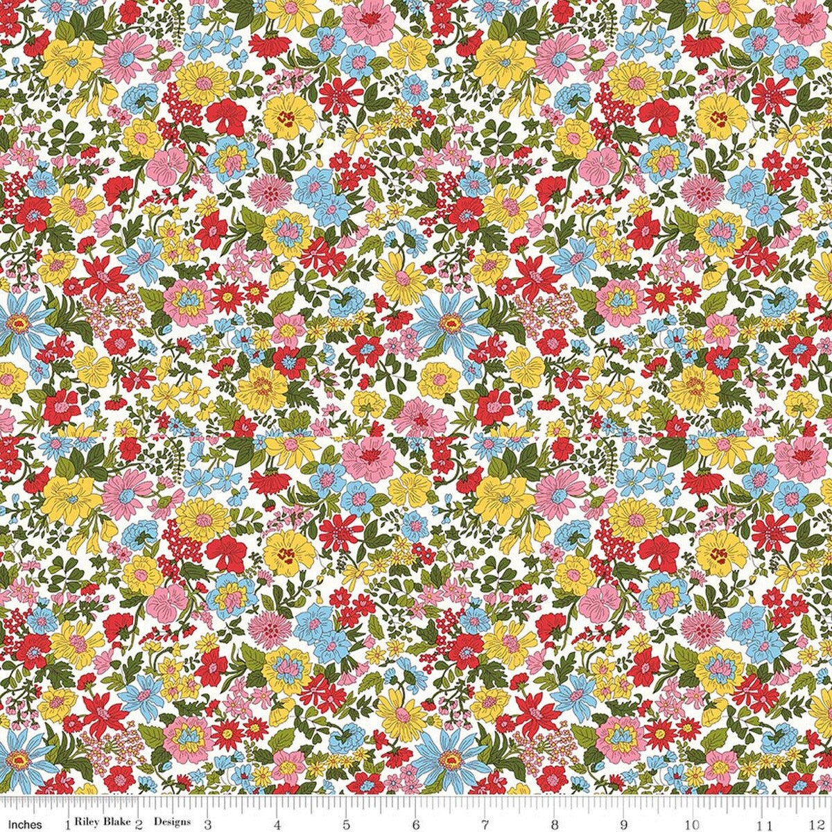 Liberty Emily Annabelle H Riley Blake quilting cotton floral fabric